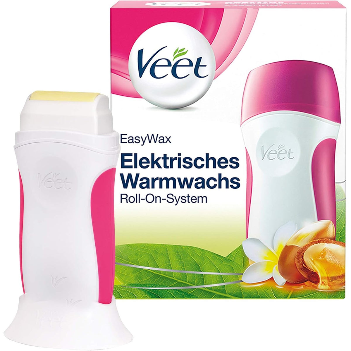 298417 - Veet EasyWax Roll-On, Sistem Elektrik me Dyll të Nxehtë për Lëkurë të Ndjeshme, 1 njësi