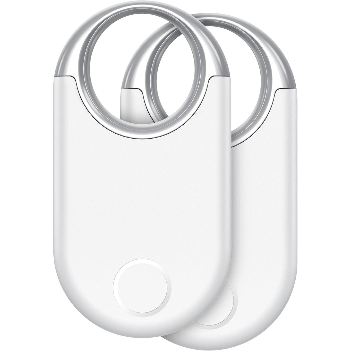 294145 - Pako me 2 pajisje gjurmuese Air Tracker Tags, gjurmues Bluetooth Finder Tag Tracker 5.3 për iOS, i pajtueshëm me Find My për valixhe, portofole dhe çelësa, bateri e zëvendësueshme