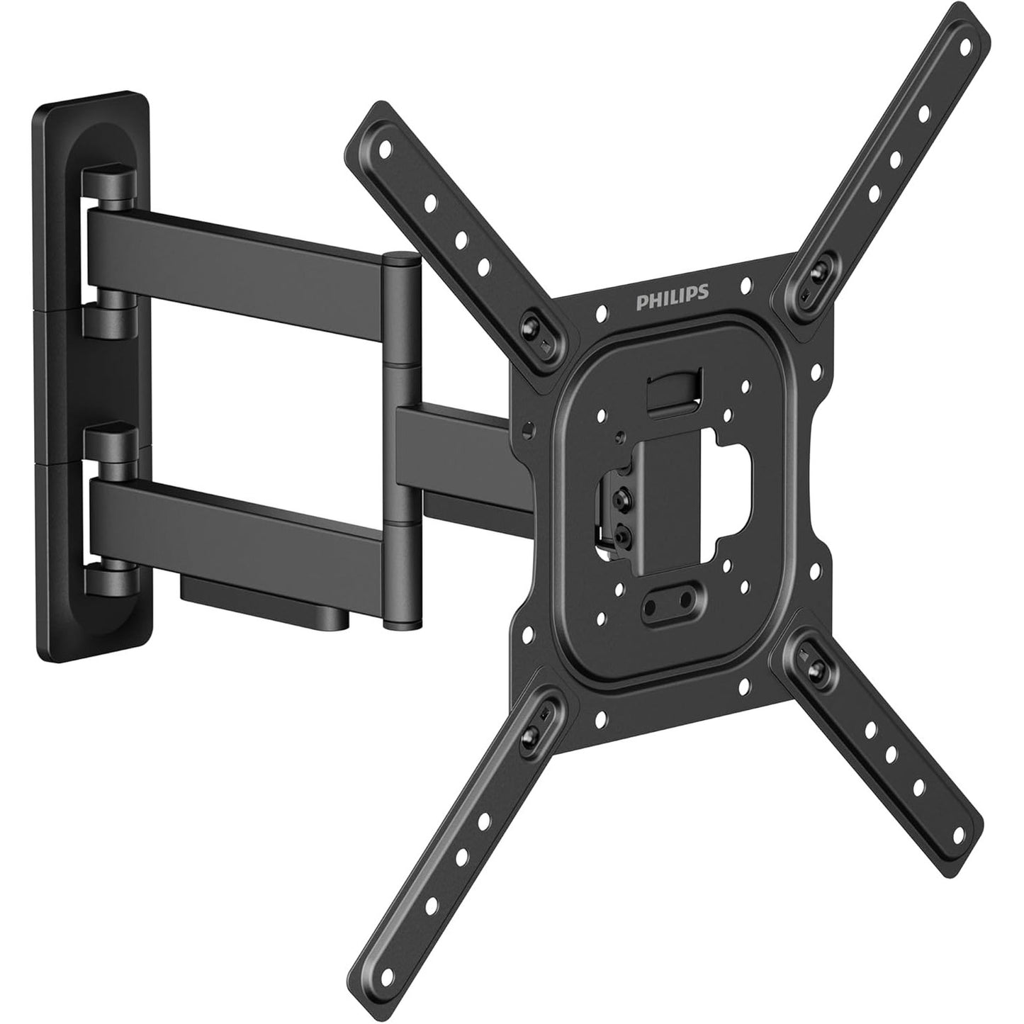 273797 - Philips Mbështetëse muri Universale për TV për pozicione të shumëfishta, për TV LCD/LED 23-65" (e rregullueshme, e rrotullueshme dhe e anueshme, e pajtueshme me VESA 75x75-400x400 mm, maks. 35 kg, instalim i lehtë)