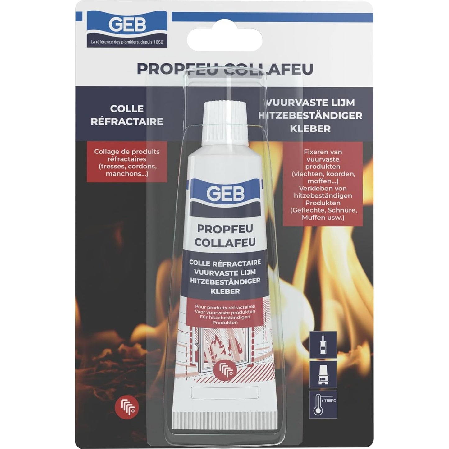 165293 - GEB - Ngjitës për Materiale Zjarrduruese, Kapaciteti 50ml, Referenca 125230