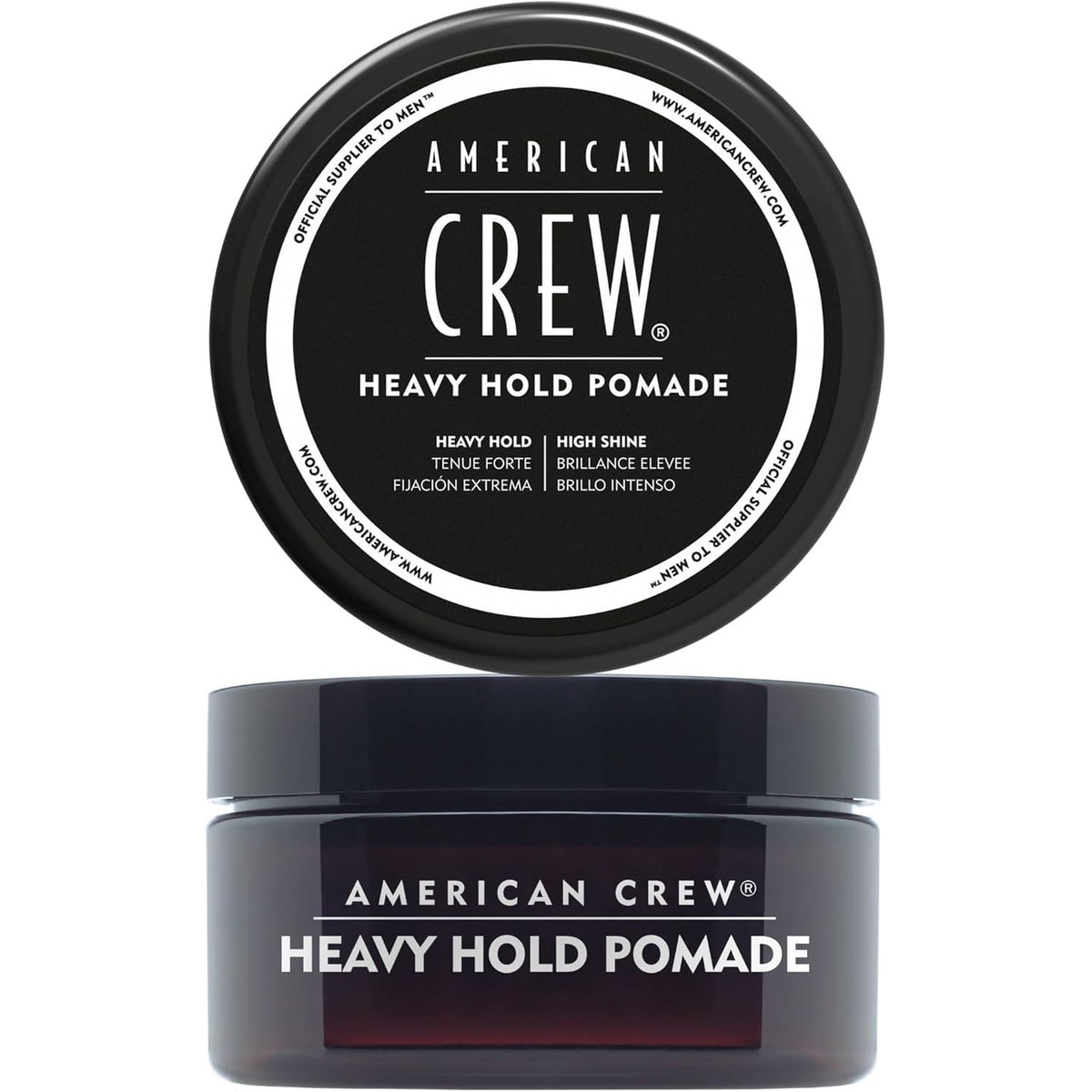 297342 - AMERICAN CREW Pomade Heavy Hold për Flokët, Dyll për Burra, 85ml