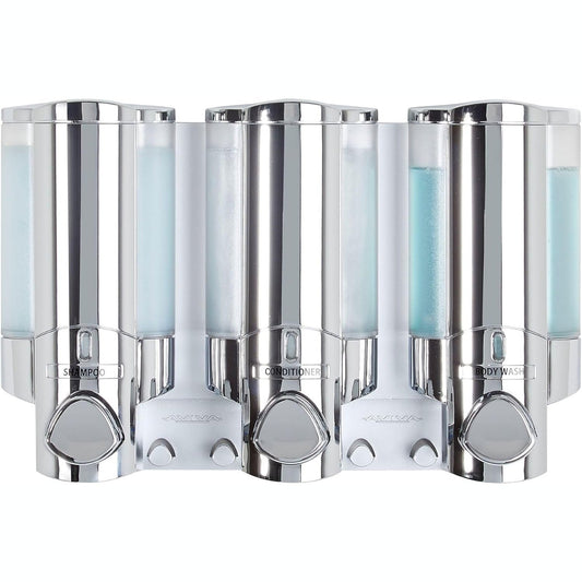 250151 - Produkte më të Mira për Jetë 76345 Dispenser Aviva 3 CHROME, material metalik, kapacitet 1 L