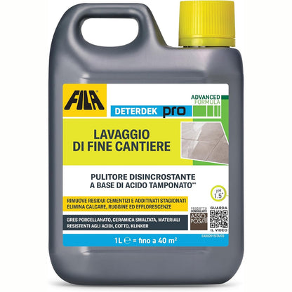 312144 - FILA DETERDEK PRO Detergjent Acidi Tampon për Pastrim - 1L