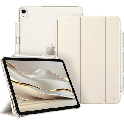 190486 - FINTIE Mbështjellëse për iPad Air 11 inç (M3) 2025/(M2) 2024 dhe iPad Air të 5-të/4-të gjeneratë 10.9 inç (2022/2020) - Mbështjellëse e Mat, Transparente, e Hollë, me Motiv Drite Yjore