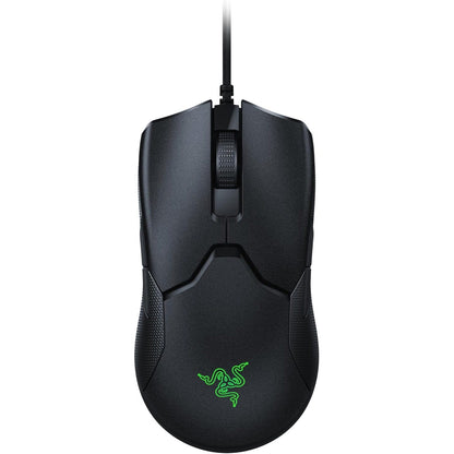 266157 - Razer Viper 8K Hz - Maus lojërash Ambidextrous me teknologji HyperPolling 8000 Hz, peshë 71g për PC/Mac, fokus optik + sensor me 20K DPI, çelësa optikë të mausit të gjeneratës së dytë, i zi
