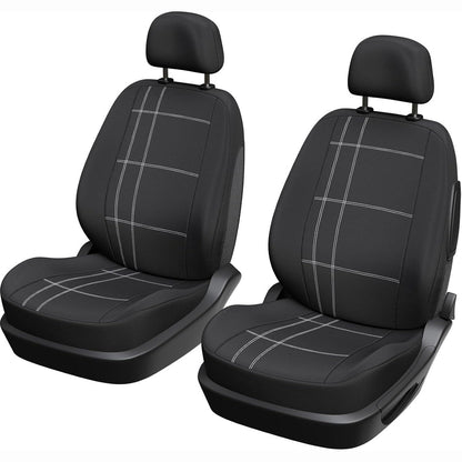 313721 - Set Mbulesash XL me 2 Mbulesa për Sediljet e Përparme të Makinës, Airbag të Zi ISOFIX, të Papërshkueshëm nga Uji