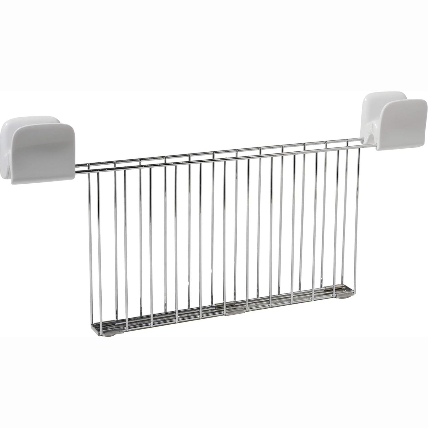 221957 - Maça për toster Alessi, të bëra prej çeliku inox dhe PC, të bardha