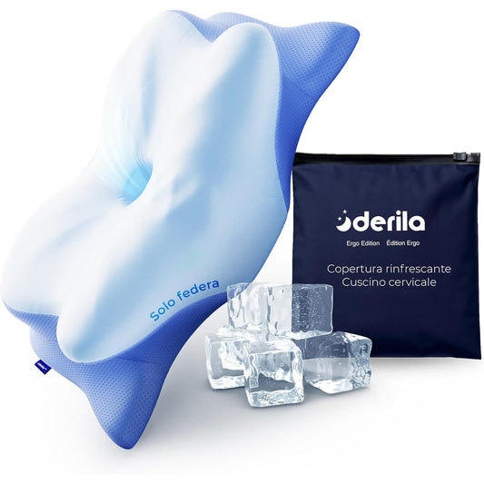 200358 - DERILA Ergo - Mbulesë jastëku me ftohje, Kontroll Optimal i Temperaturës për Gjumë të Përsosur