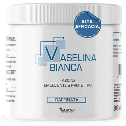 337152 - Vazelinë e Bardhë 200ml, Vazelinë e Pastër Mikrobiologjikisht e Sigurt, Krem Hidratues për Trupin.