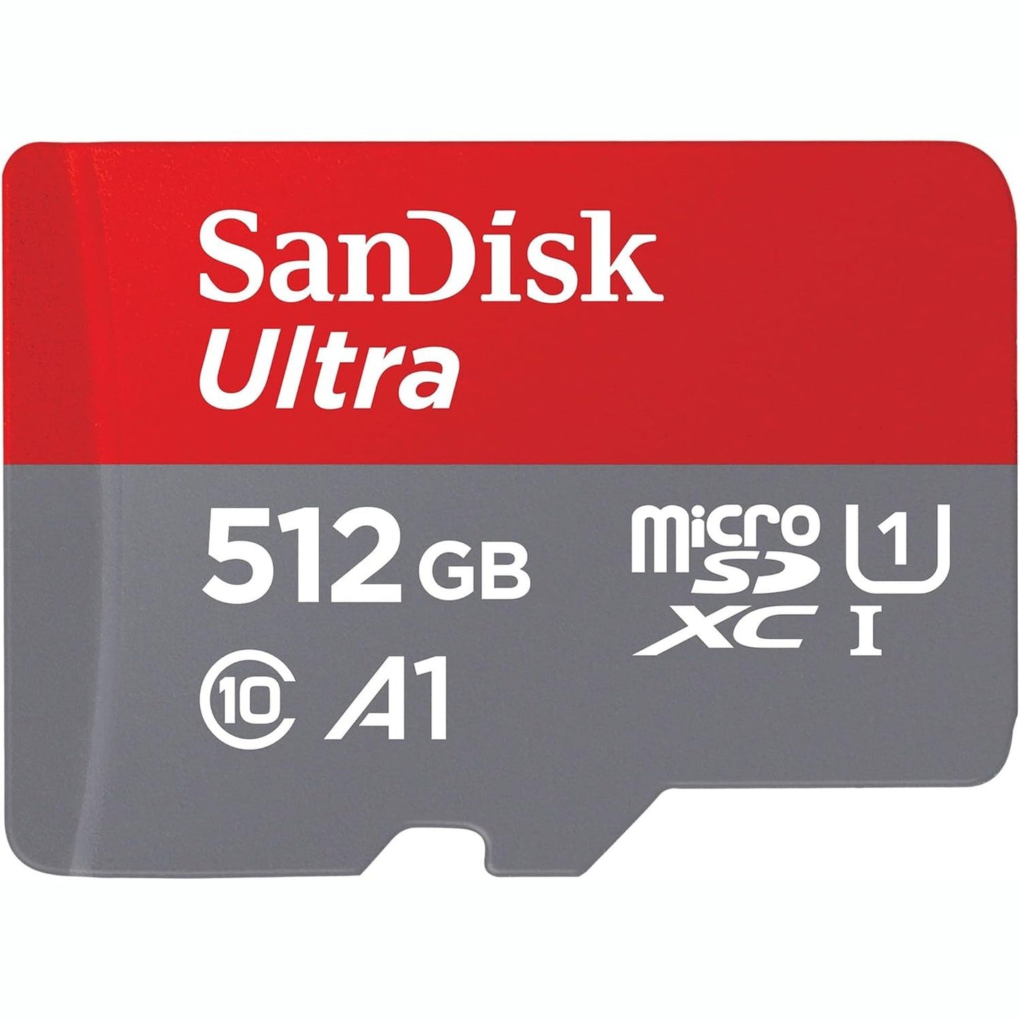 272871 - SANDISK Ultra Android microSDXC UHS-I 512 GB + Adaptor - për telefona inteligjentë dhe tableta, A1, Klasa 10, U1, Video Full HD, shpejtësi leximi deri në 150 MB/s