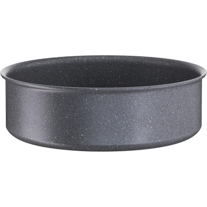 217688 - TEFAL Tigan Ingenio 24cm për skuqje, i pajtueshëm me induksion, me shtresë jo ngjitëse, i stivueshëm, i sigurt për lavastovilje, Natural Force L3963502