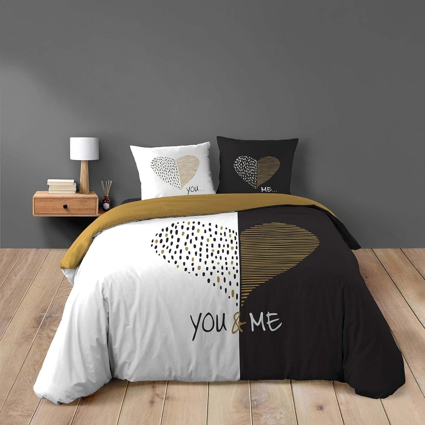 222280 - MIU Set Douceur d'Intérieur 3 pjesë (260 x 240 cm), 100% pambuk
