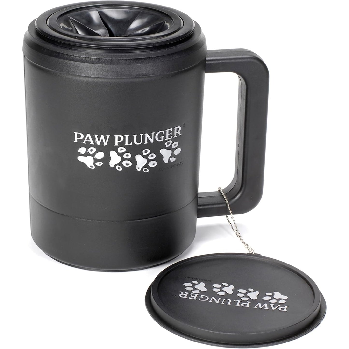 183866 - PAW PLUNGER Pastrues për Putrat e Qenve, Madhësia e Madhe, Ngjyra e Zi
