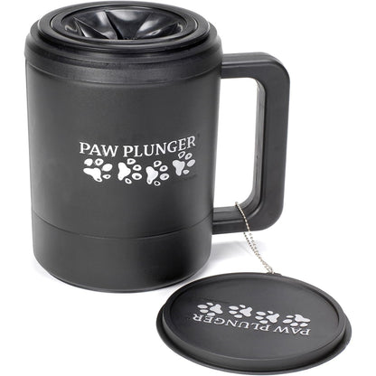 183866 - PAW PLUNGER Pastrues për Putrat e Qenve, Madhësia e Madhe, Ngjyra e Zi