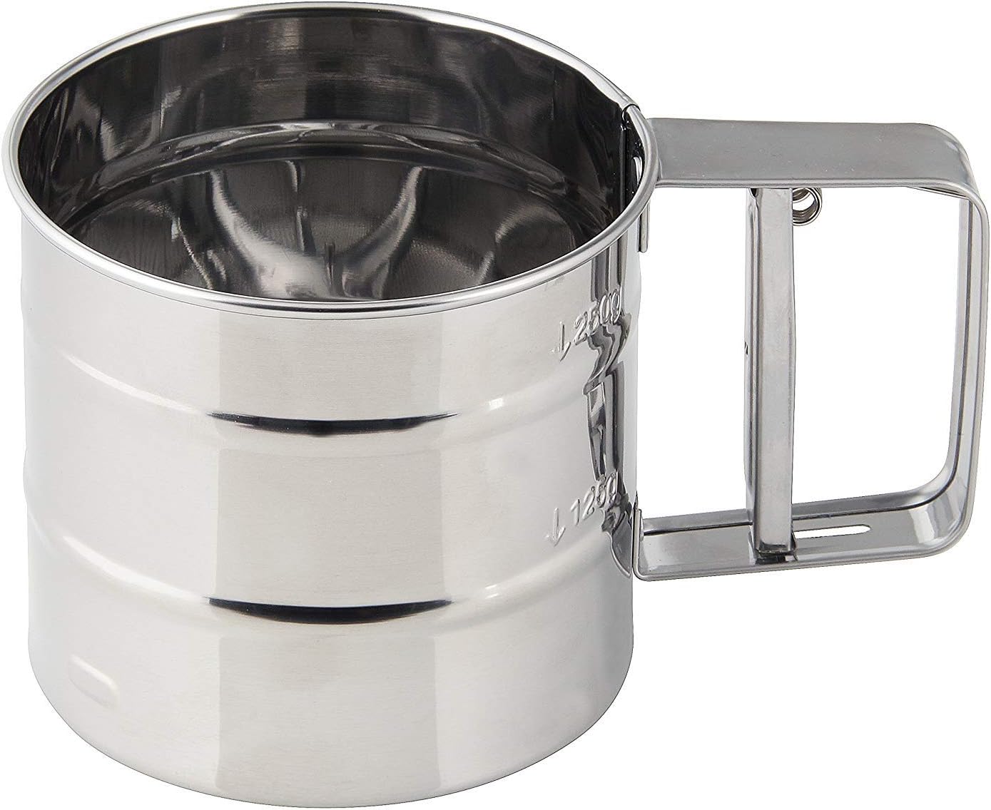 228845 - ZENKER Sitë PATISSERIE me një dorë, çelik inox, 1 copë, argjendi