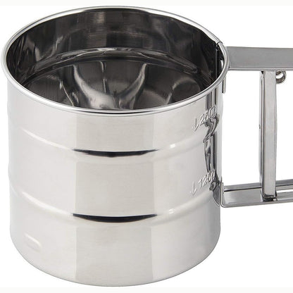 219760 - ZENKER Sitë me një dorë për PATISSERIE, çelik inox, 1 copë, ngjyra: argjendi