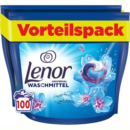 316519 - LENOR, Kapsula detergjenti për larje rrobash, 100 larje, April Fresh, detergjent shumëpërdorimësh, freski që zgjat