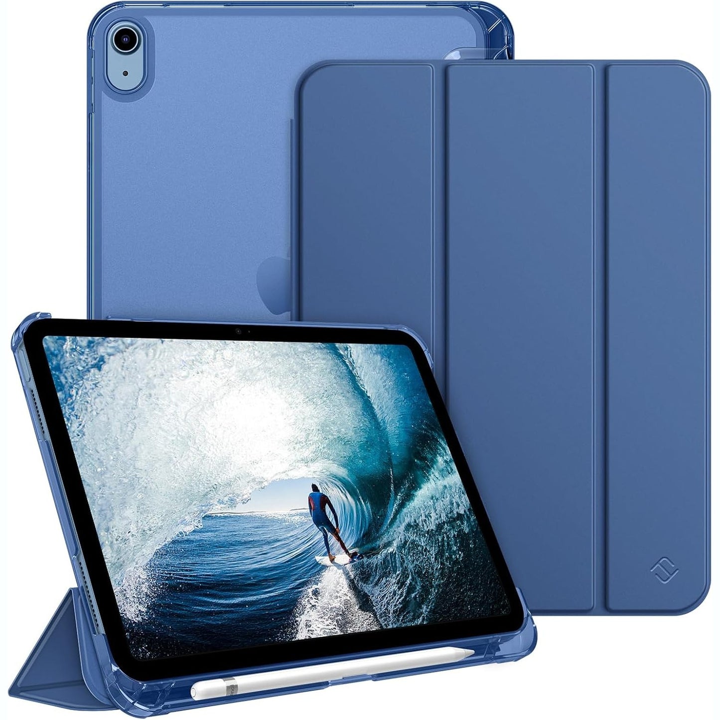 269554 - FINTIE Mbulesë për iPad A16 Gjenerata e 11-të 11 inç 2025, Gjenerata e 10-të 10.9 inç 2022, Mbulesë e hollë transparente me arrë