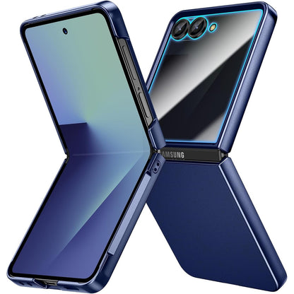 299858 - DOESHINE - Mbrojtëse për Samsung Galaxy Z Flip 7, Ultra e Hollë, e Lehtë, e Fortë për PC, Rezistente ndaj Gërvishtjeve, E Zezë