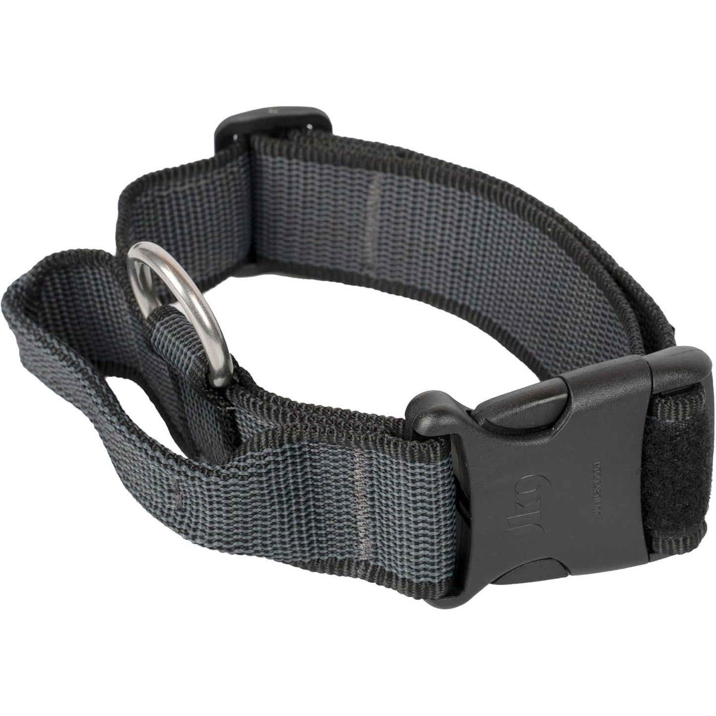 221983 - JULIUS K-9 100HA-K-15-P K9 Jakë, Ngjyrë: E zezë-Gri, Dorezë, Kyç Sigurie, Madhësia: 40 mm * 38-53 cm, E Rregullueshme