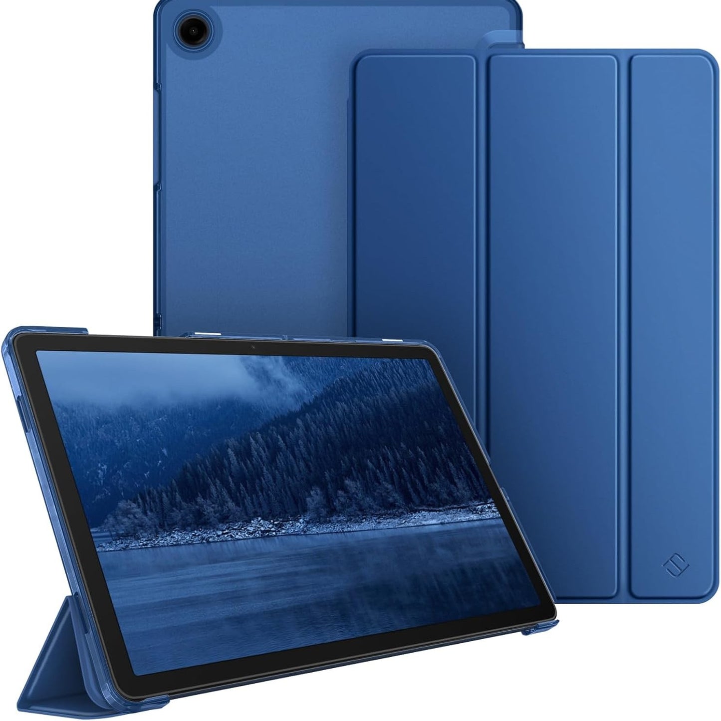 320680 - FINTIE Mbrojtëse për Samsung Galaxy Tab A11 Plus (A11+) dhe A9 Plus (A9+), 11 inç, blu marine