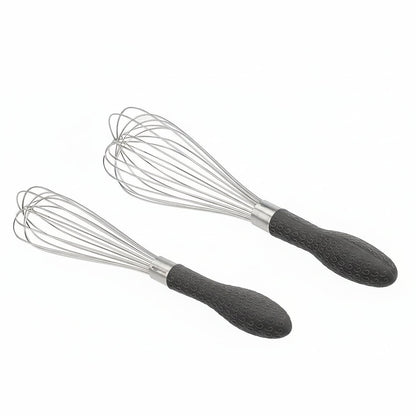 225008 - Amazon Basics Set Rrahësesh Çeliku Inox, 2 Copë, Gri