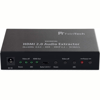 295674 - FEINTECH VAX00102 HDMI 2.0 Ekstraktor Audio, ARC 4K HDR i Zi