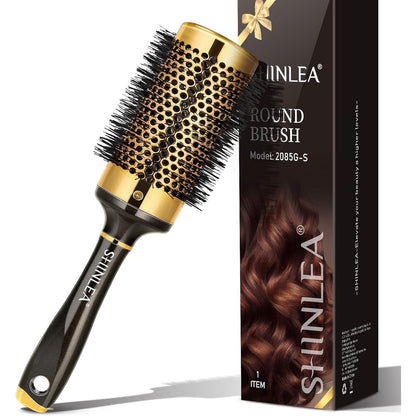317583 - SHINLEA - Furçë e rrumbullakët për flokë kaçurrela, 53 mm për stilim dhe shkëlqim