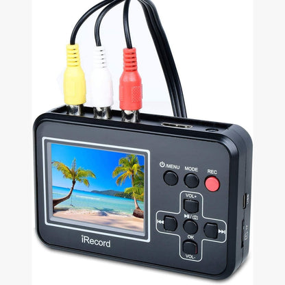 276198 - DIGITAL VIDEO GRABBER, dixhitalizon kasetat video në kartën e memories, konvertues video-në-dixhital për regjistrues video, kaseta VHS, Hi8, kamera video, DVD, regjistrim dixhital video
