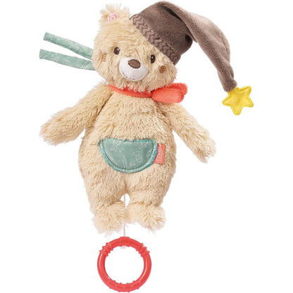 321614 - FEHN Kutia Muzikore Mini Bear Bruno – Lodër përqafuese dhe Ndihmës për Gjumi për Foshnje