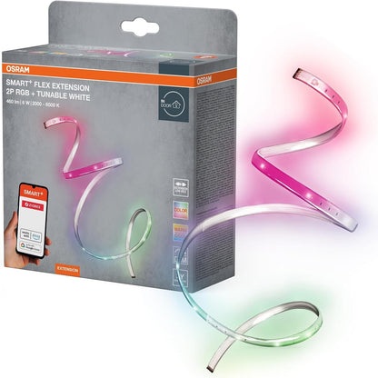 215087 - OSRAM Shirita LED fleksibël SMART+ Zigbee, 2-polësh, zgjatim transparent, mbrojtje IP20, për ndriçim të përgjithshëm