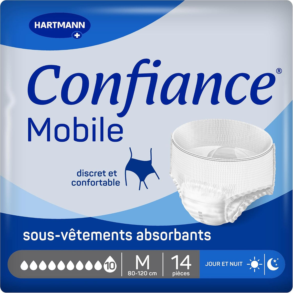 307569 - Confiance Të brendshme unisex absorbuese 10 pika, Madhësia M