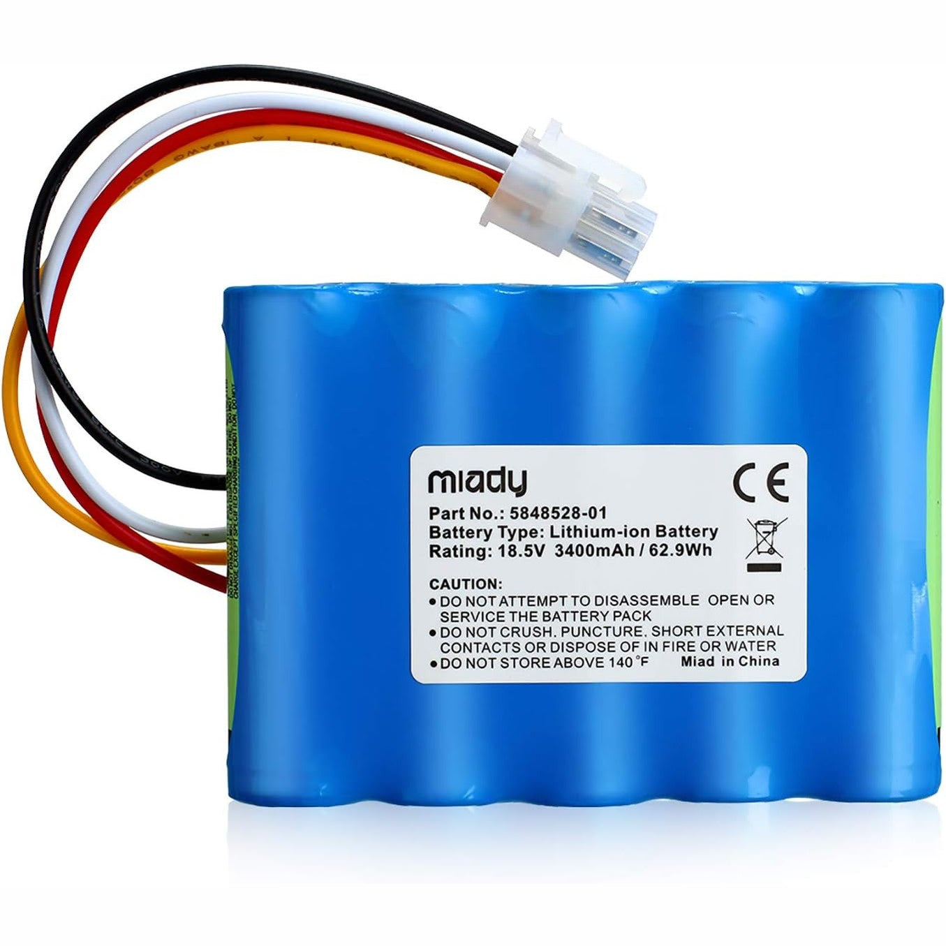 273337 - BATERI ZËVENDËSUSE MIADY 3400MAH PËR KOSITËSE ROBOTIKE, PËR GARDENA SILENO R100Li, R130Li, R160Li, HUSQVARNA AUTOMOWER 310, 315, 584 82 28-01, 584 82 28-02, 584 85 28-01, 589 58 62-01