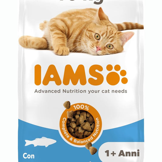217235 - IAMS Ushqim i thatë për mace me peshk - ushqim i thatë për mace të moshës 1-6 vjeç, 10 kg