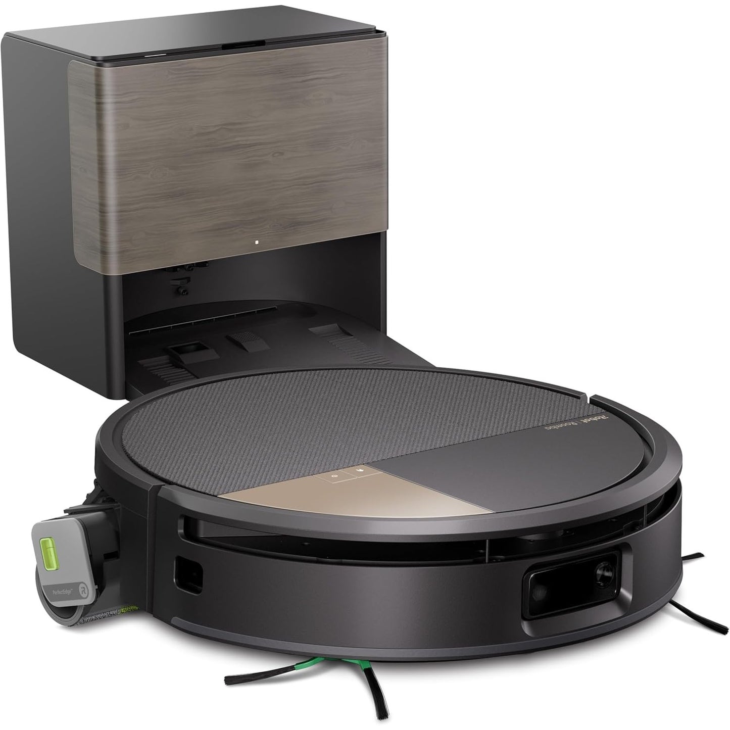 288011 - iRobot Roomba Max 705 Combo + Bazë AutoWash, Rul për Mop PowerSpin, Dy Furça, Zbrazje Automatike, Tharje me Rul me Ajër të Ngrohtë, LiDAR, E Zezë