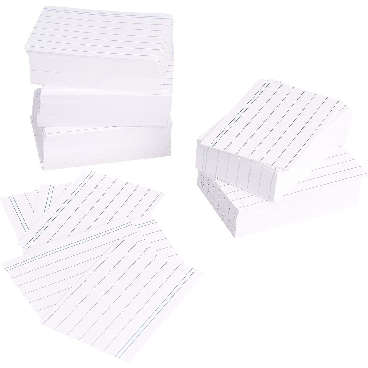 320565 - Amazon Basics Kartela indeksi A8, 7.4 cm x 5.2 cm, të bardha, 1000 copë