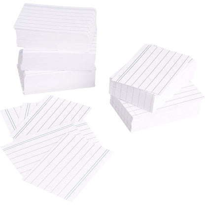 320565 - Amazon Basics Kartela indeksi A8, 7.4 cm x 5.2 cm, të bardha, 1000 copë