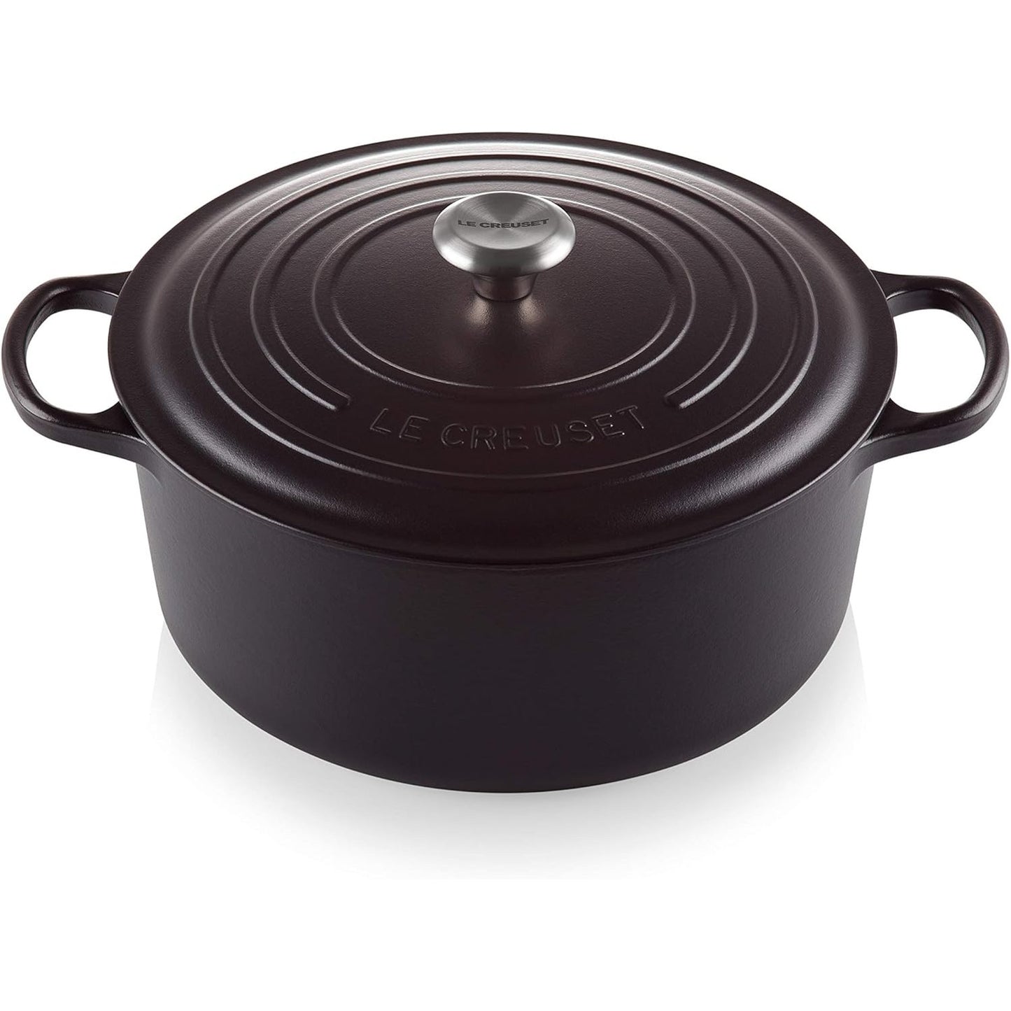 191005 - LE CREUSET Tavë Signature Rrumbullake, Prej Gize, Ø 30 cm, Kapaciteti 8.1 l, Përshtatshme për Të Gjitha Llojet e Sobave dhe Induksionin, E Zezë, 21177300000430