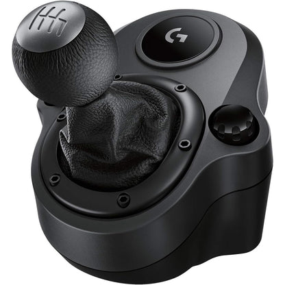 319823 - LOGITECH Ndërruesi i marsheve G Driving Force, 6 shpejtësi, dorezë lëkure origjinale, kapëse montimi, i pajtueshëm me rrotat G29, G920, G923 - e zezë