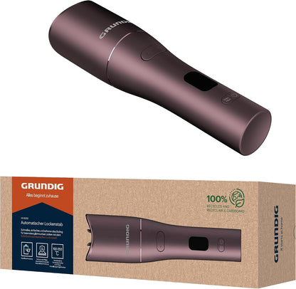 315800 - Grundig EasyCurl hekur automatik për kaçurrela (HS 6230, 3 cilësime temperature, veshje qeramike, kohëmatës, LCD, vjollcë)