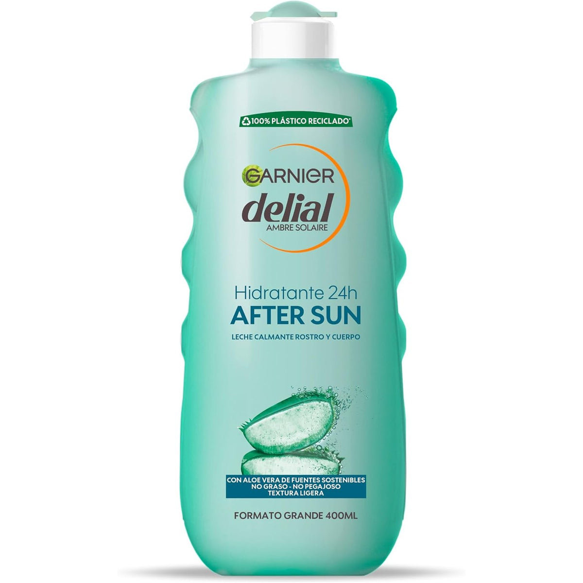 303630 - GARNIER DELIAL Krem hidratues qetësues pas diellit me aloe vera natyrale, madhësi familjare 400 ml