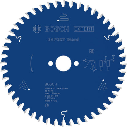 313291 - BOSCH Teh sharre rrethore për dru EXPERT, 160x2.2/1.6x20 mm, Z48