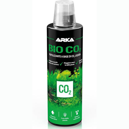 229469 - ARKA Bio-CO2 Pleh Bio për Akuariume, 473 ml, burim i lëngshëm CO₂ me baktere dhe acid humik, pa nitrat, për akuariume me ujë të ëmbël dhe të mbjellë