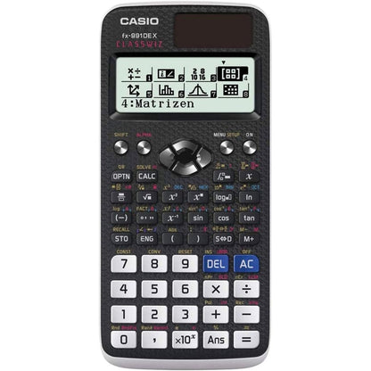 268363 - Casio Kalkulator Shkencor FX-991DE X ClassWiz, Ekran Natyror, Ngjyrë e Zi