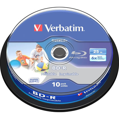 267204 - Verbatim BD-R SL DATALIFE 25GB 6X, 10 Pako Spindel, 43804