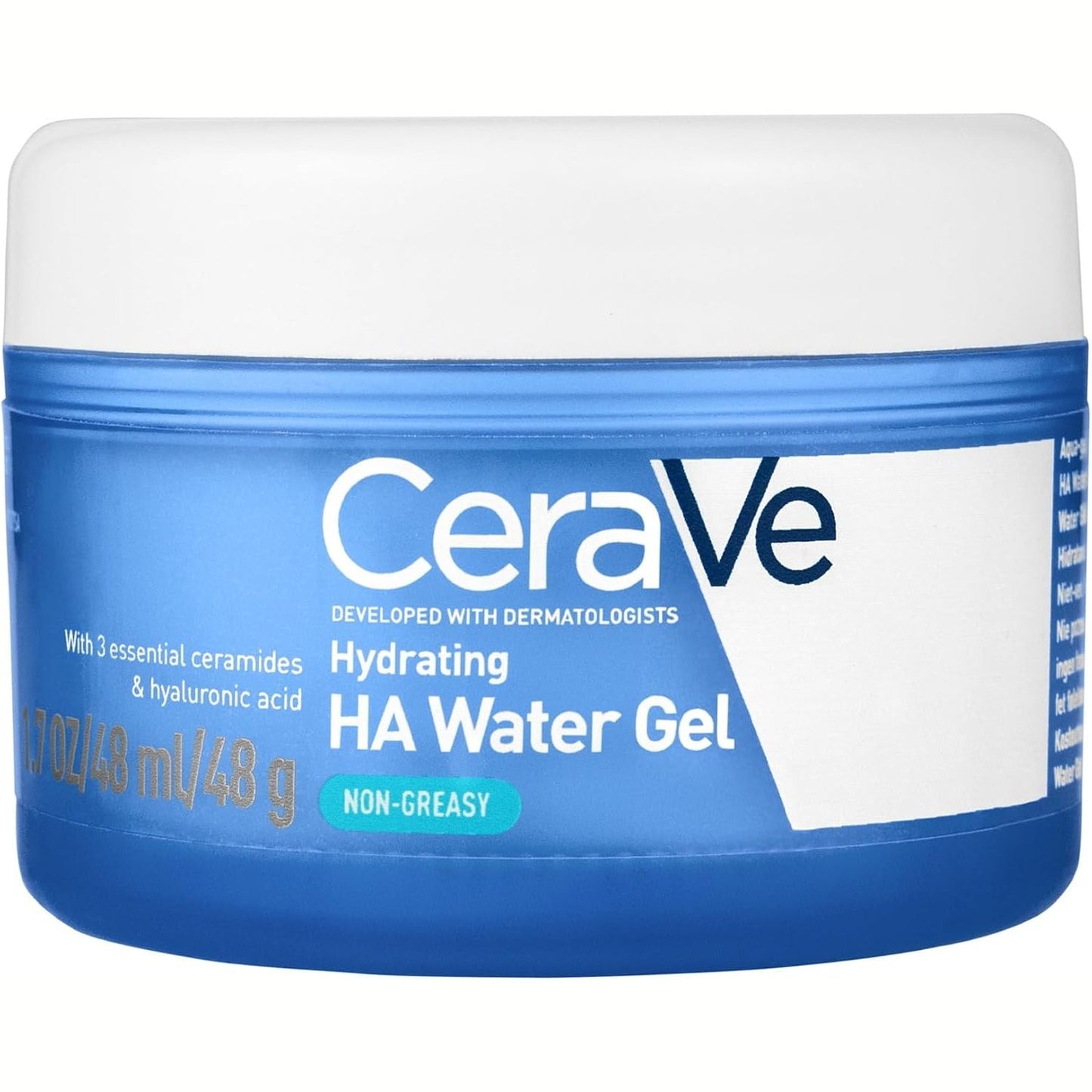 317545 - CERA VE Aqua-Gel Hidratues, hidratim 72 orësh, për të gjitha llojet e lëkurës, me acid hialuronik, niacinamidë dhe ceramide