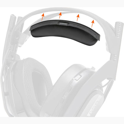 266821 - BANDZ WC A50 – Set zëvendësues i përmirësuar i shiritit të kokës për Astro A50 Gen 4, Gen 5 dhe A50X, E zezë
