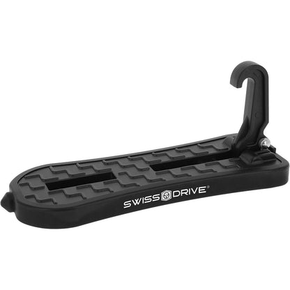313643 - SHKALLË DERE MAKINASH S SUMEX, 21 CM, PEDAL KËMBËSH I PALOSSHËM, AUTOMJET ME ÇEKIÇ SIGURIE, PËRFSHIRË ÇANTË RUJTJE, ALIAZH ALUMINI, PEDAL THEMRE, QASJE E LEHTË NË ÇATI, E NGARKUESHME DERI NË 230 KG