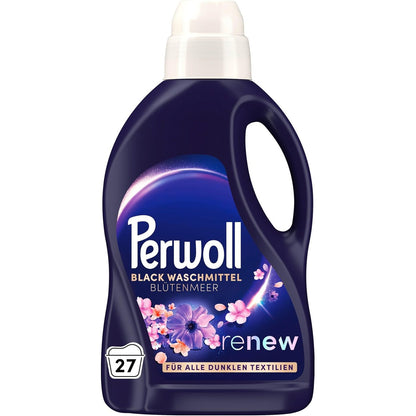 297584 - PERWOLL - Detergjenti për larje rrobash Floral Sea (27 larje), me Teknologji Triple Renew