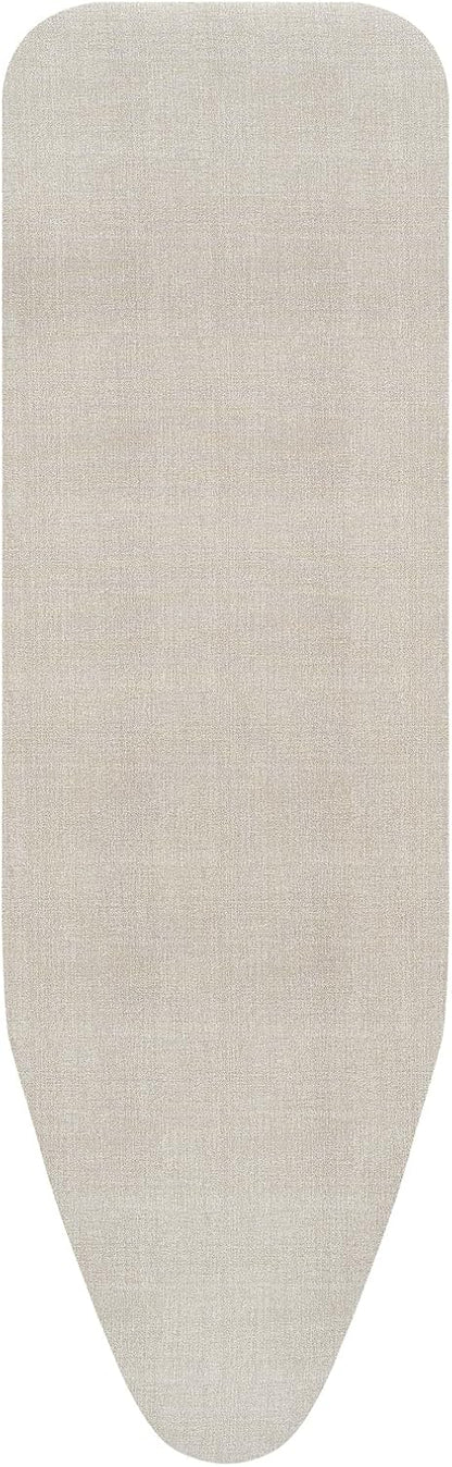 256300 - BRABANTIA Mbulesë për Tavolinë Hekurosjeje 124 x 38 cm – Gri Xhinsi, Shtresa e sipërme 100% pambuk, mbushje me shkumë 8 mm, e qëndrueshme, e lahet
